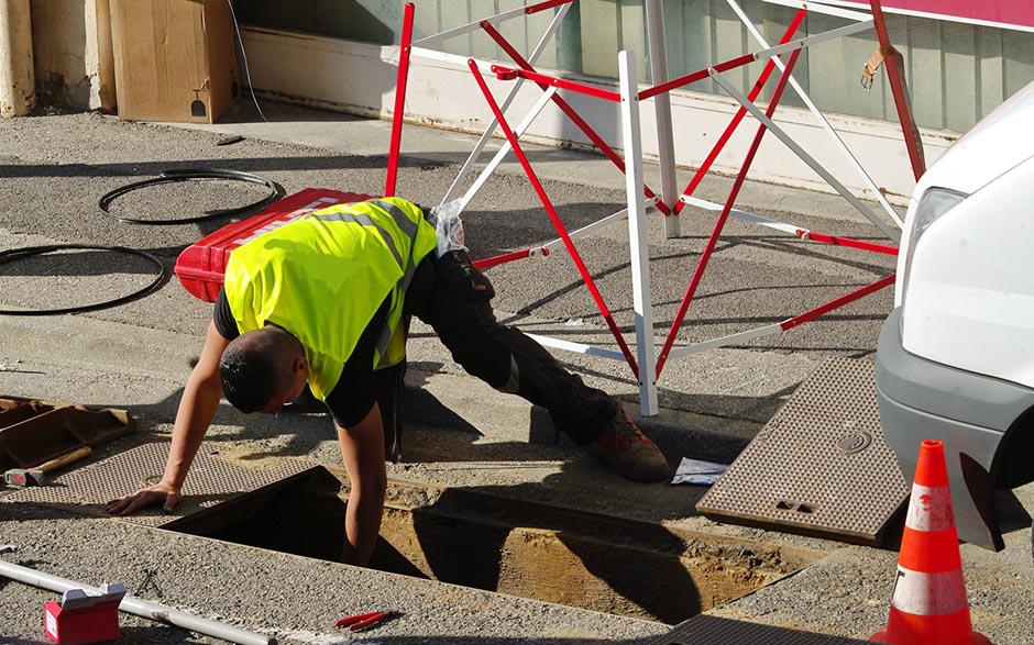 travaux assainissement Romainville