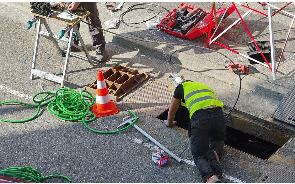 travaux assainissement Romainville